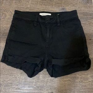 Pacsun Super Stretch Shortie Shorts